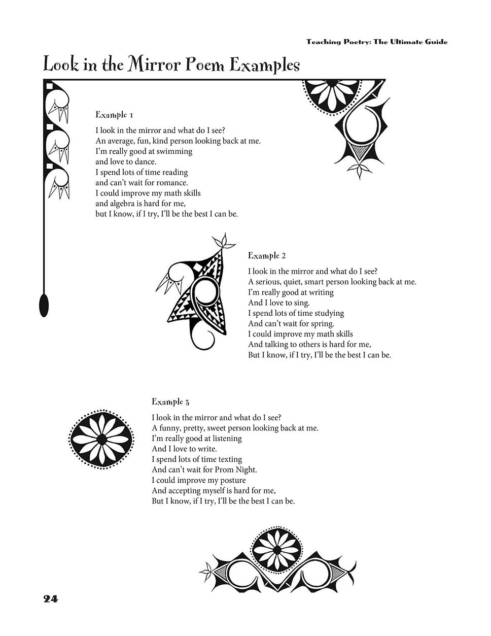 Mirror Poem MrSkipper